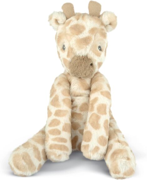 M&P Giraffe Beanie Plush Toy, 21cm x 16cm x 8cm – Super Soft