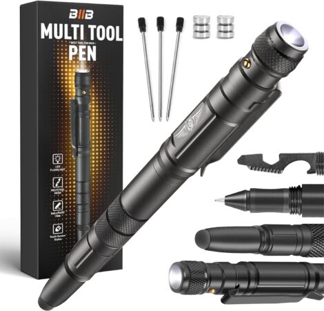 BIIB Multi Tool Pen: Perfect Gifts for Men, Dads, and Him – Ideal Tools for Every Occasion