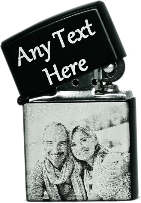 Custom Engraved Picture and Message Lighter.