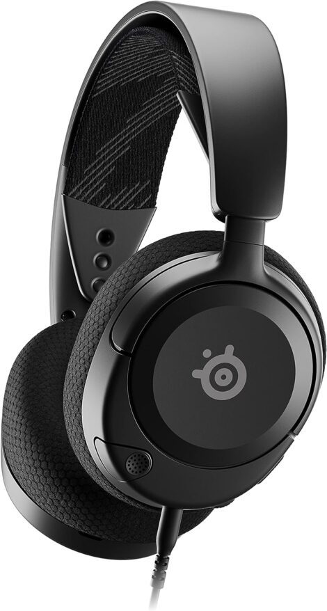 SteelSeries Arctis Nova 1: Multi-System Gaming Headset with Hi-Fi Drivers and 360° Spatial Audio
