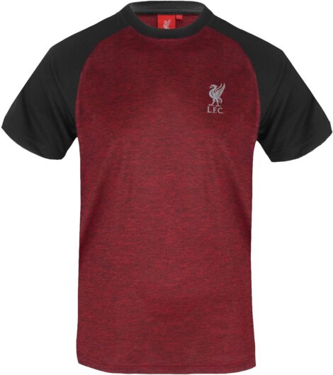 Liverpool FC Official Mens Poly Training Kit T-Shirt – Football Gift