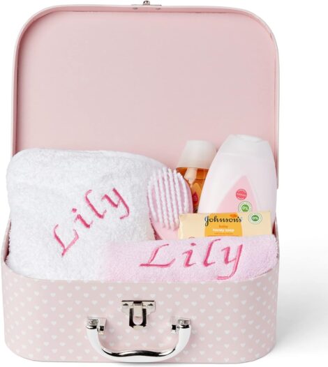 Custom Baby Girl Gifts: Hooded Bath Towel for a Personalized Bath Time