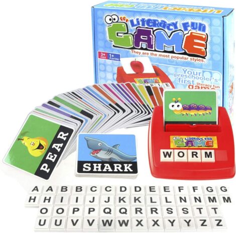 Spelling and Matching Game for 4-5 Year Old Girls, Educational Toys for 2-6 Year Olds.