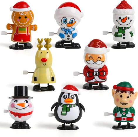 VEYLIN 8 Pack Christmas Toys for Kids. Ideal for Stockings, Parties, and Bags.