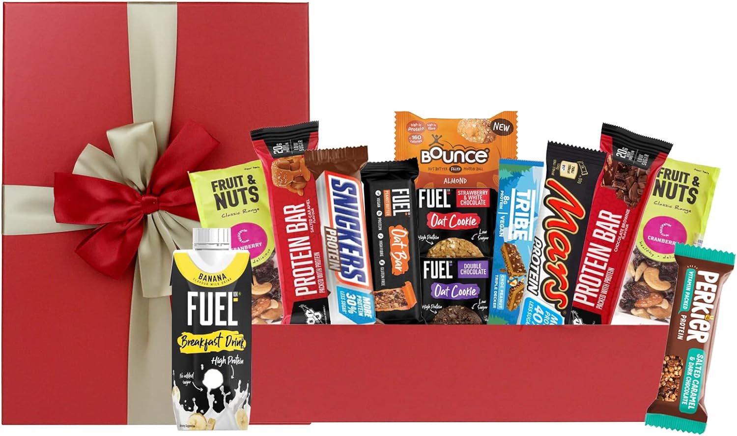 Healthy Hamper Fitness Gym Lovers Luxury Gift Box Present Birthday Party Gifts - Protein Packed