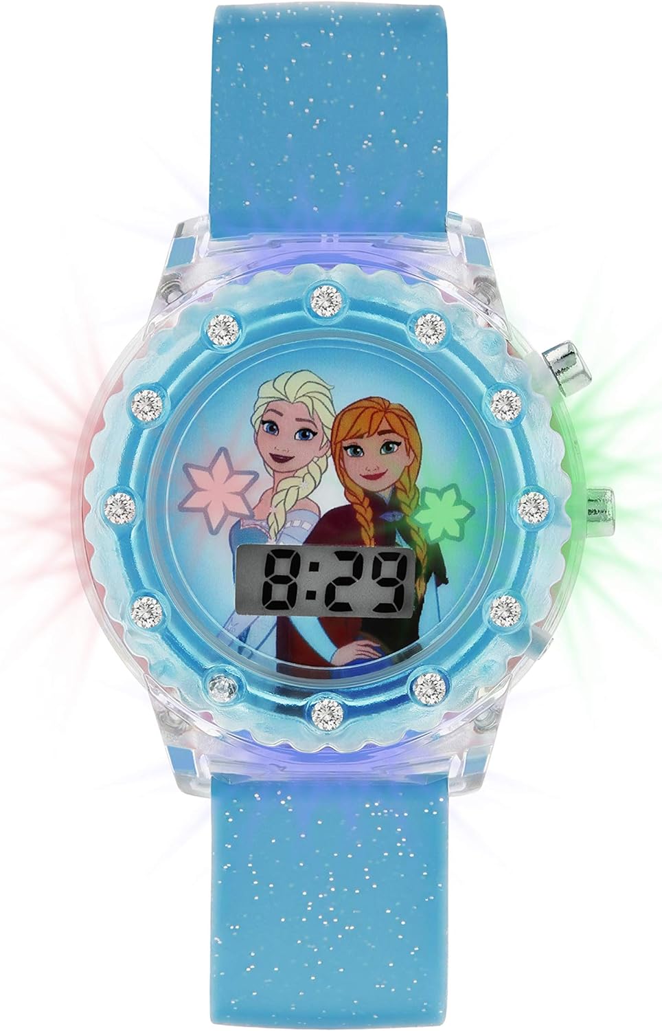 Frozen Girl's Digital Quartz Watch with Rubber Strap FZN4087ARGSET