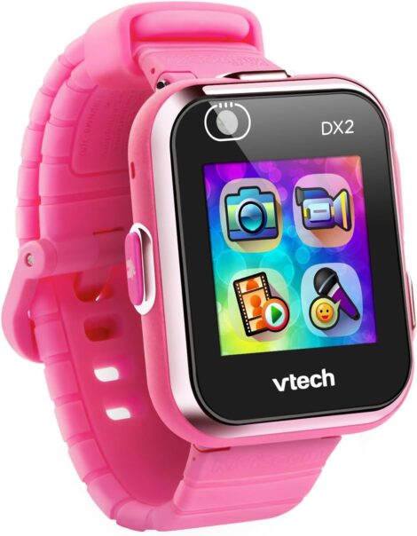 VTech Kids Smart Watch: Pink with Games, Camera, Color Screen, Photo Effects & More. Ages 4+.