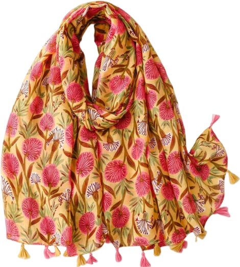 Mairy Women’s Fashion Scarf – Lightweight Multifunctional, Large Shawl for Valentines & Mothers Day.