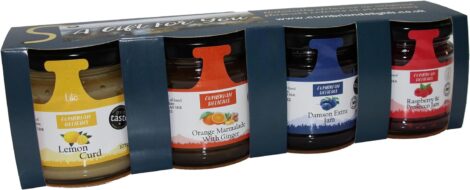 Cumbrian Delights Breakfast Taster Gift Box: Handcrafted Lake District Preserves, No Flavourings or Preservatives, Nut & Gluten Free, Vegetarian.