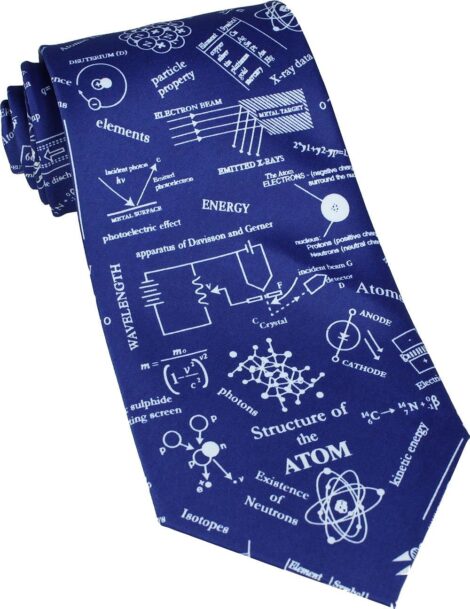 Atom Novelty Tie – Science Gift for Teachers