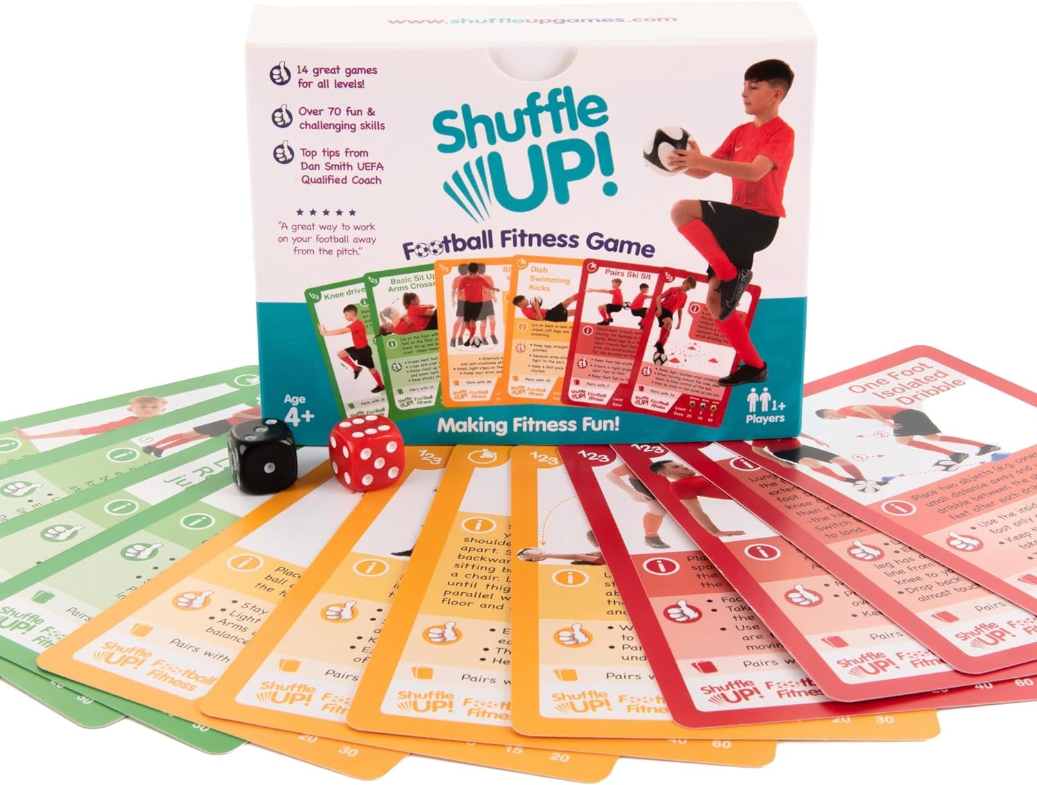 Shuffle Up Football Fitness Game