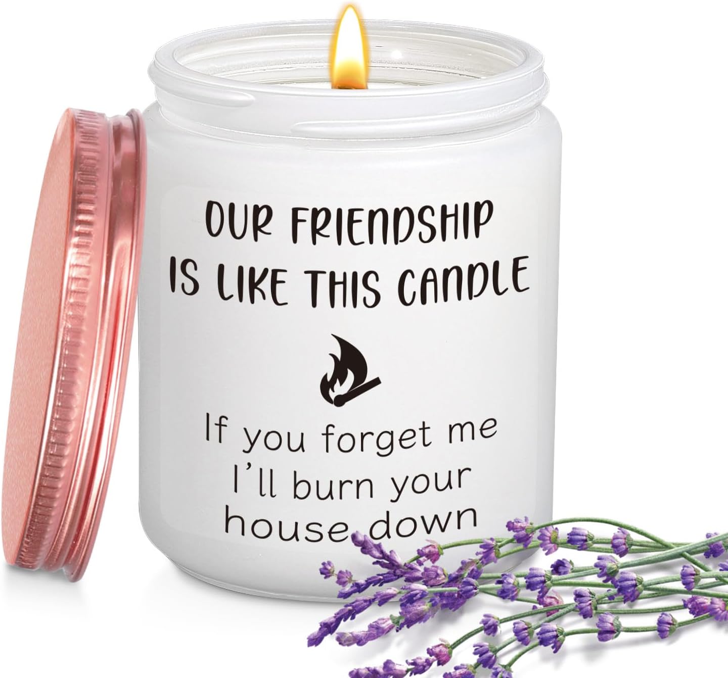 Friend Gifts for Women,Friendship Gifts for Women,Birthday Gifts Idea for Friends,Funny Birthday Christmas Gifts for Best Friend Female BFF Bestie,Scented Candle Fun Gift