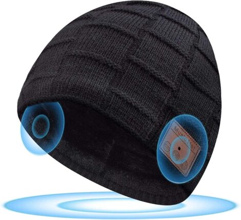 Bluetooth Beanie Hat for Men – Music Gifts, Tech Gadgets, Christmas Stocking Fillers.