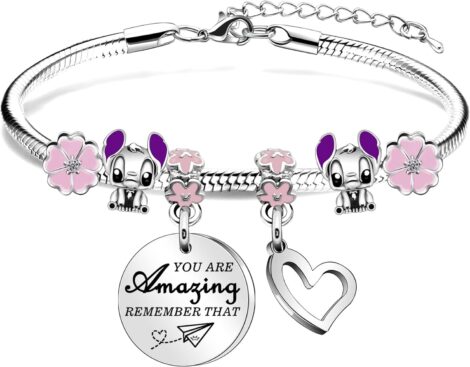 Inspirational Bracelet: You Are Amazing – Perfect Gift for Women, Girls, Sisters, and Friends.