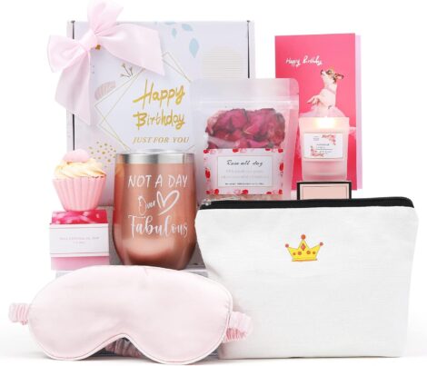 Yolidas Women’s Care Package: Birthday, Get Well & Relaxation Gifts, Pamper Box for Mom.