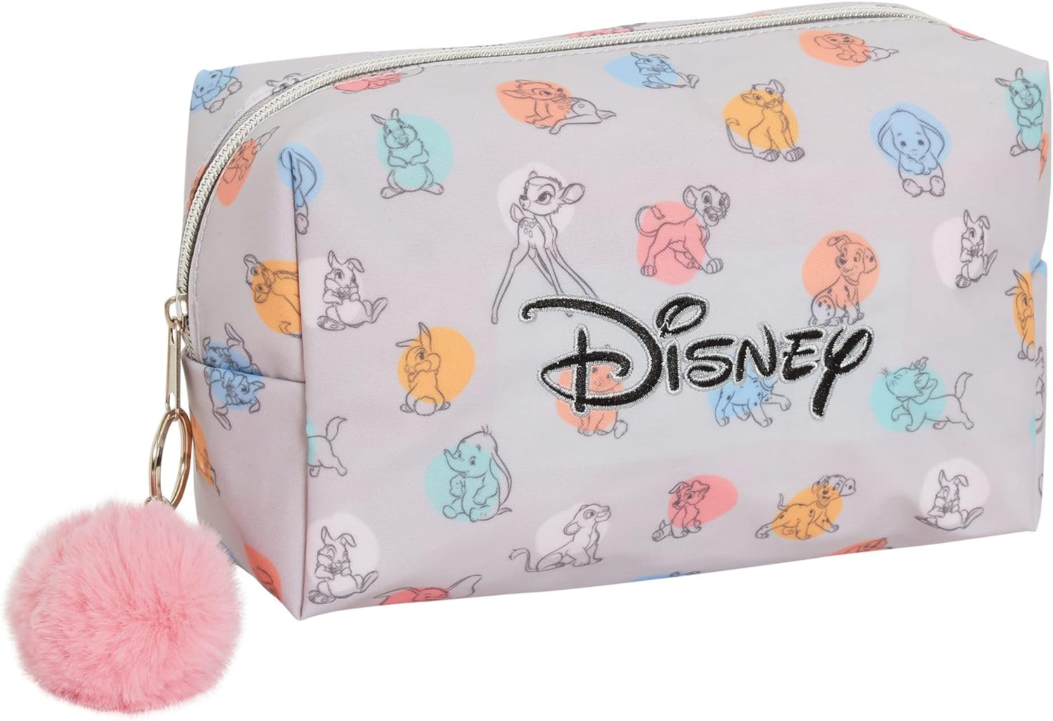 Disney Classics Toiletries Make Up Bag for Women Cosmetic Case Girls Disney Pencil Case Water Resistant Travel Bag