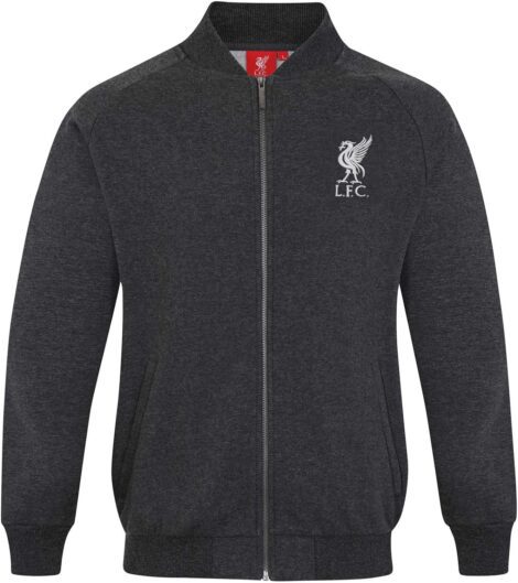 Liverpool FC retro varsity baseball jacket – Official gift for men’s football fans.