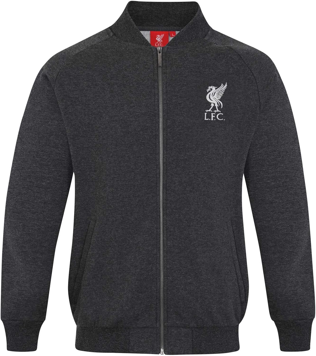 Liverpool FC Mens Jacket Varsity Baseball Retro OFFICIAL Football Gift