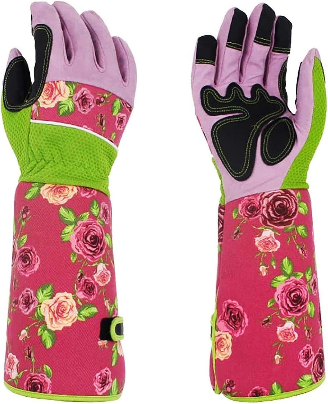 HANSHI Long Gardening Gloves for Women,Unusual Gardening Gifts For Women Ladies Mum,Personalised Mothers Day Gifts,Heavy Duty Thorn Proof Garden Work Gloves 37CM Arm Sleeves Until Elbow