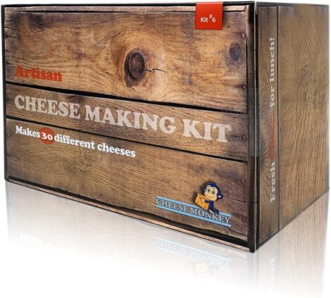 Cheese Maker’s Kit: Craft 30 Unique Artisan Cheeses