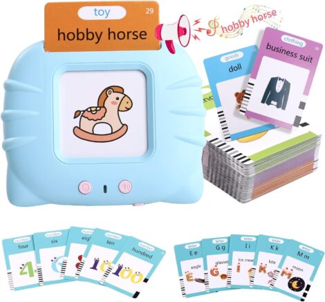 English Learning Flash Cards: Interactive, Colorful Educational Toys for Preschool Kids