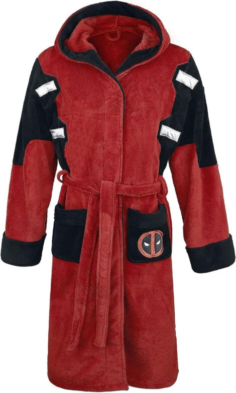 Deadpool Mens Bath Robe – PC37089