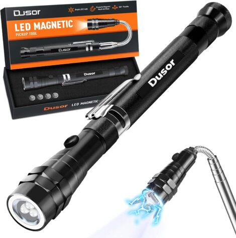 Magnetic LED Tool Set for Him: Perfect Gifts for Men – Dad, Birthdays, Christmas.