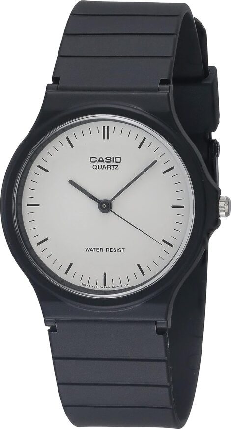 Casio Men’s MQ24-7B2 Watch with Black Resin Strap (15 words)