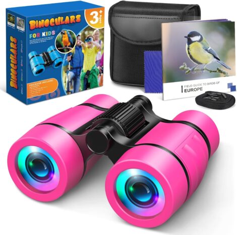 Toys for Girls 3-9: Binoculars, Gifts for Birthday, Travel, Outdoor Fun – Ages 3-7.