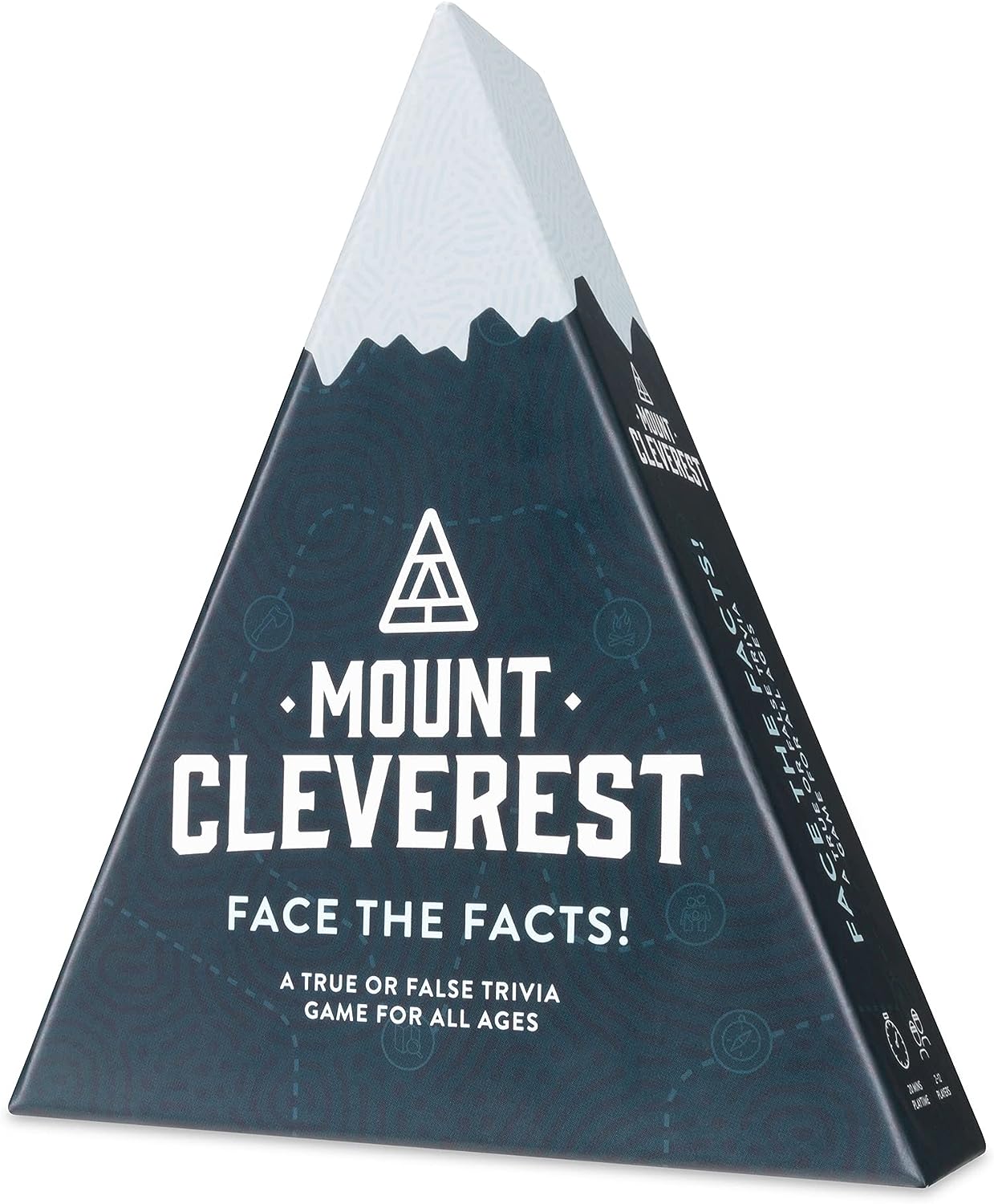 MOUNT CLEVEREST - Original Edition | True or False Trivia Game | Fun Family Card Game for Adults & Kids | Party Games for Kids Birthday | Travel Games | Gift for Boys and Girls | Stocking Filler