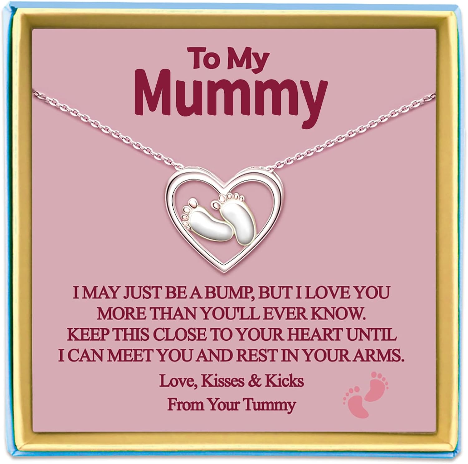 Pregnancy Gifts for Mum Expecting New Mum to Be Necklace Pregnant Gift Mummy to Be Necklaces New Mother Gifts for Women First Time Mums Maternity Presents Mothers Day Gifts Jewellery Ideas