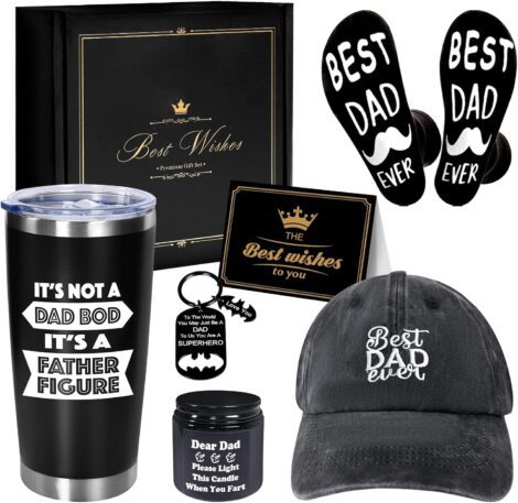 Tecanne Dad Gift Set: Perfect Presents for Father’s Day, Dad’s Birthday, or New Dad.