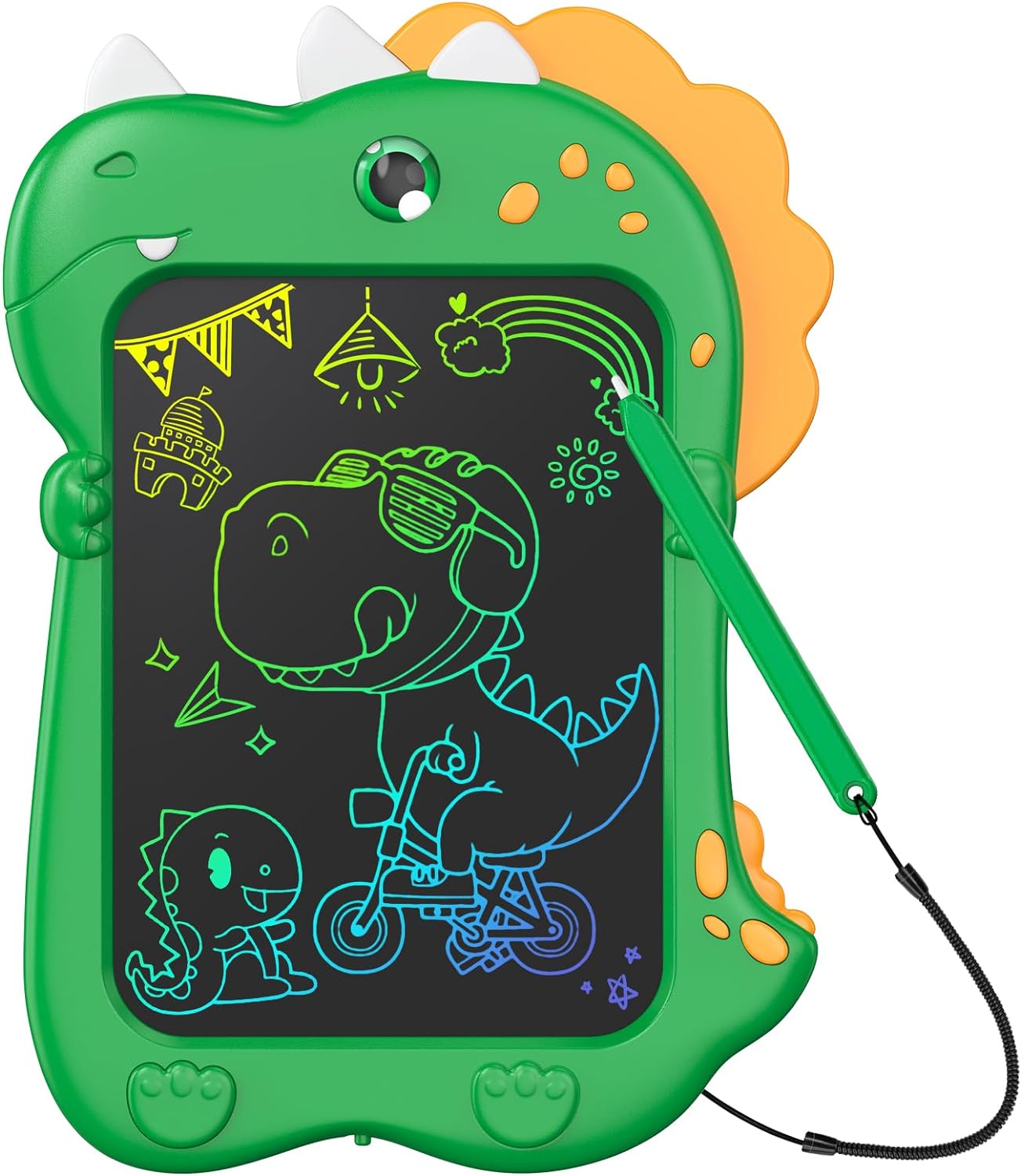 Kizmyee LCD Writing Tablet for Kids,Toddler Toys for 3 4 5 6 Year Old Boys Girls Gifts, 8.5inch Kids Toys Doodle Board, Dinosaur Toys Drawing Pad for Kids 3+ Year Old Boy Girl Birthday Gifts