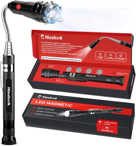 Men’s LED Magnetic Tool Set – Perfect for Birthdays, Christmas, and Stocking Fillers.