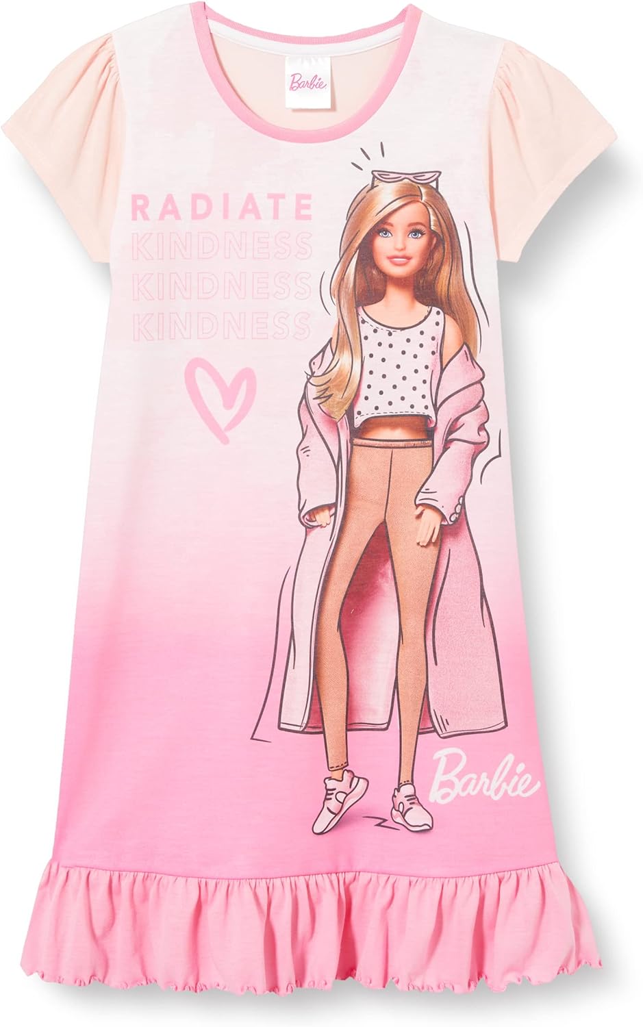 Barbie Girls Nightdress, Ages 3 to 10 Years, Official Gifts