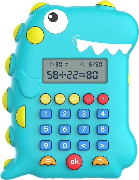 Dino Toys for Boys: Math Learning Games for Ages 5-10, Perfect Birthday Gift