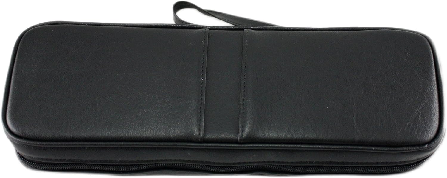 Skyway 12 Churchwarden 2 Pipe Long Tobacco Pouch Case - Black by Skyway Products