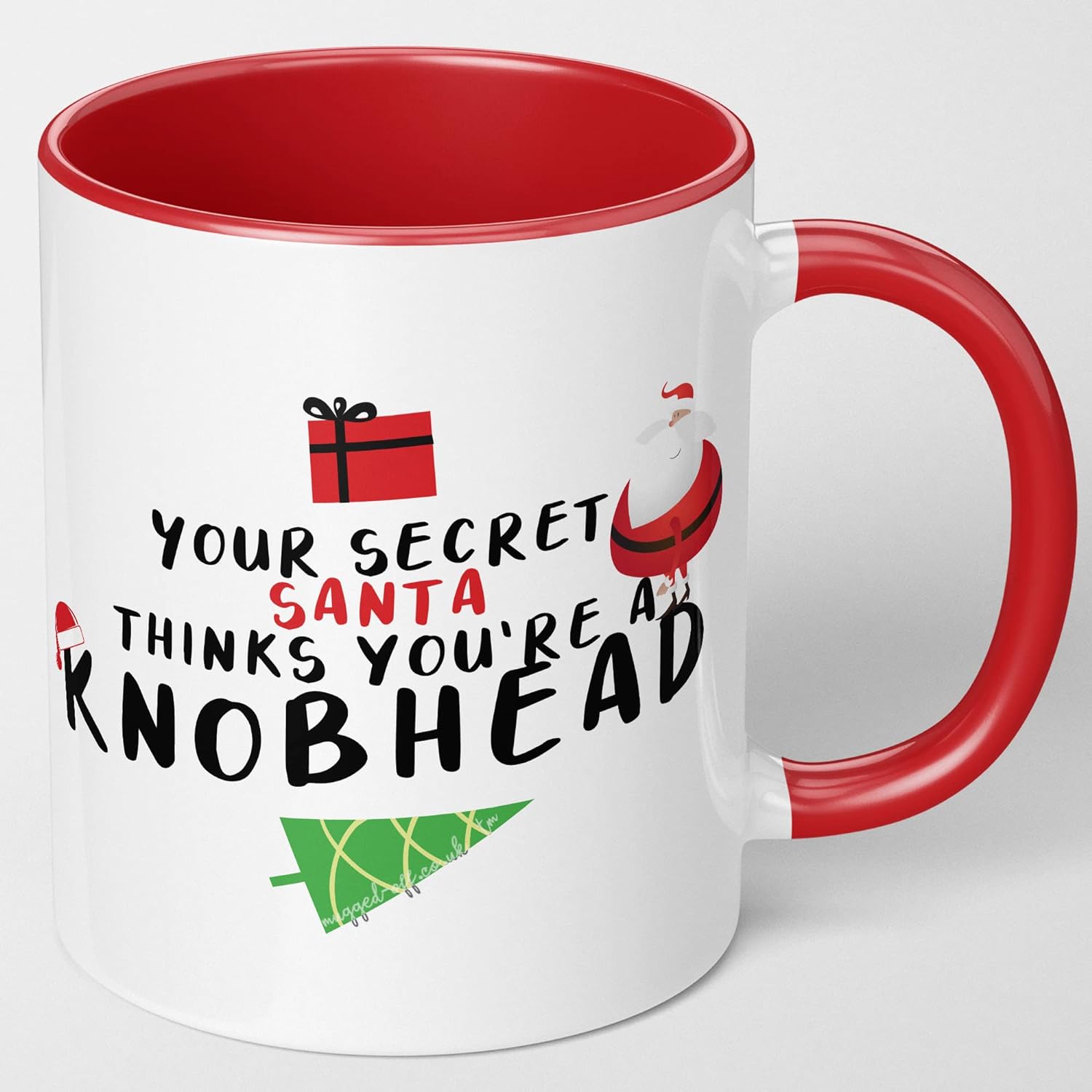 Secret Santa Gifts Your Secret Santa Thinks You're A Knobhead Funny Secret Santa Gift Mug