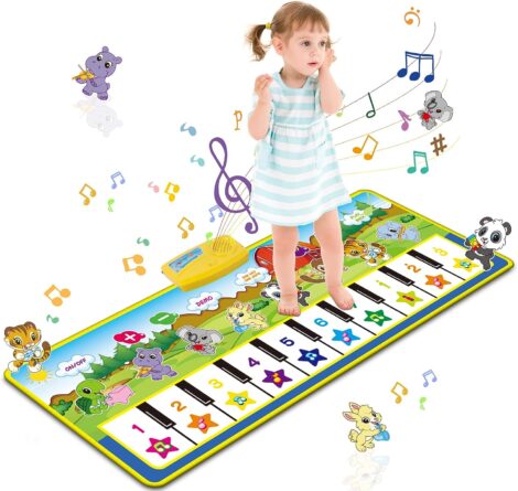 Kids Piano Mat: Touch Play Mats with Musical Carpet – Perfect Gift for Toddlers (100 × 36 cm)