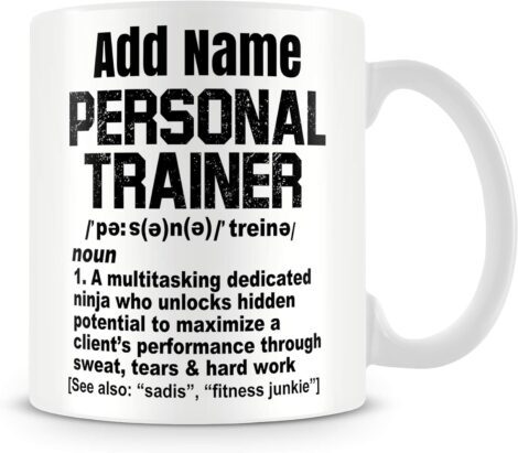 Custom Fitness Coach Mug – Personal Trainer Gift