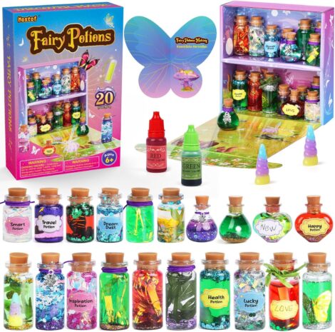 Mostof Kids’ Fairy Potions Kit – Creative Gift Craft Toys for Magic Dust Potions.