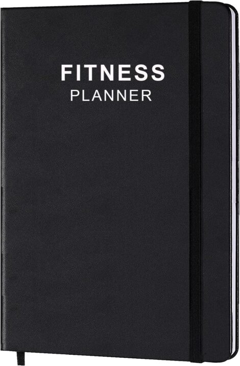 VowFit Planner: A5 Hardcover Journal for Tracking Weight Loss, Gym, and Health Progress