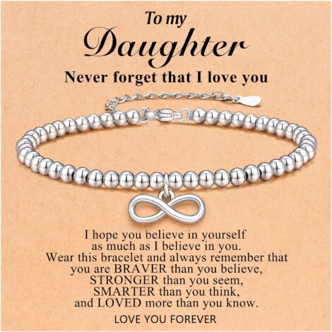 Mother and Daughter Bracelet Set – Perfect Gift for Mum, Grandma, and Daughter
