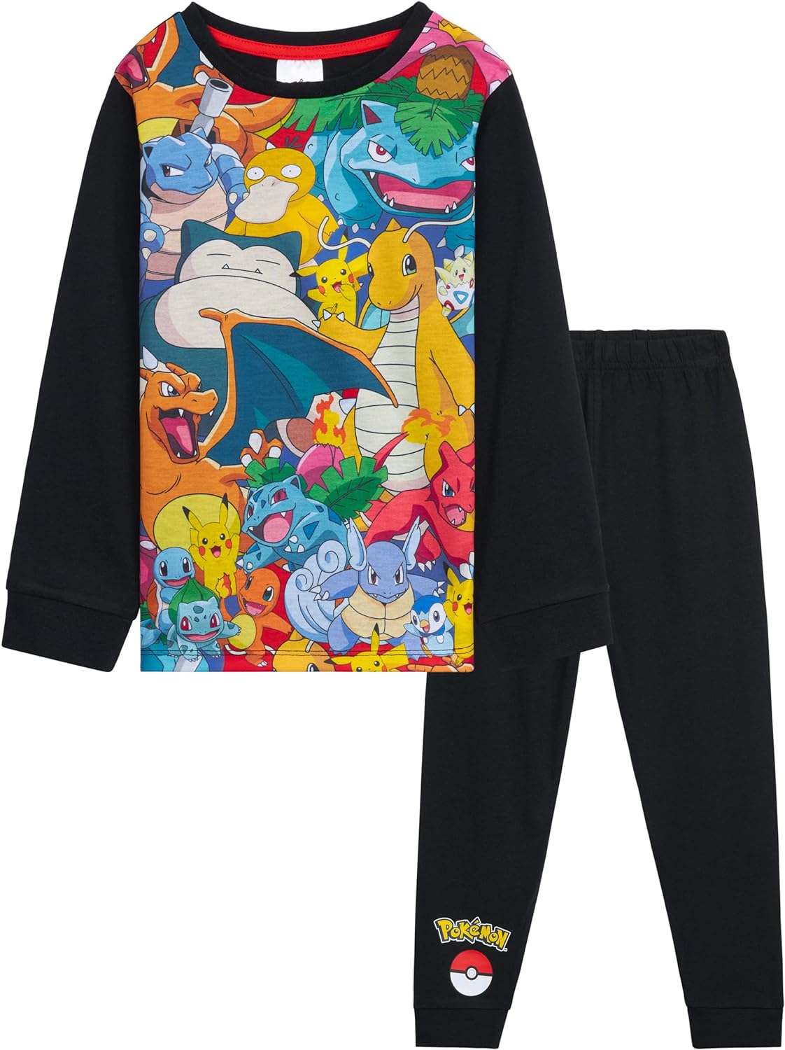 Pokemon Pyjamas for Kids, Pikachu Boys Pyjamas Set, Pokemon Gifts