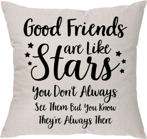 Funny Best Friend Throw Pillow Covers