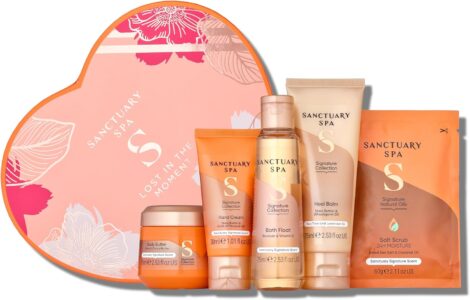 Sanctuary Spa Lost In The Moment Gift Set for Her, 330ml – Vegan Beauty, Birthday Gift.