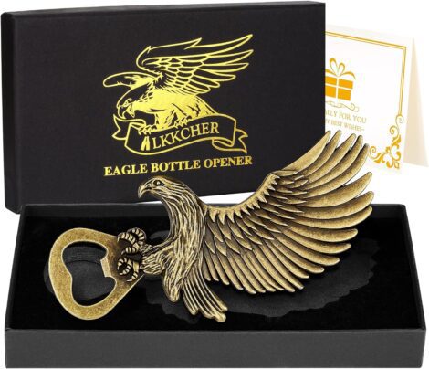 Eagle Beer Bottle Opener for Men – Perfect Gift for Eagle Fans.