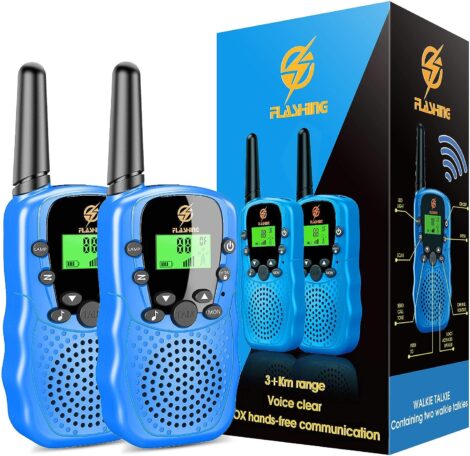 Qukir Walkie Talkie: Perfect Gift for Boys and Girls, Ages 3-12, with Autism, Sensory, and Outdoor Play.