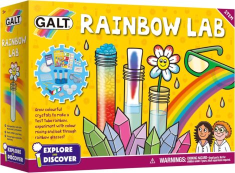 Galt Toys’ Rainbow Lab Science Kit – Fun for Kids, 5+ Years