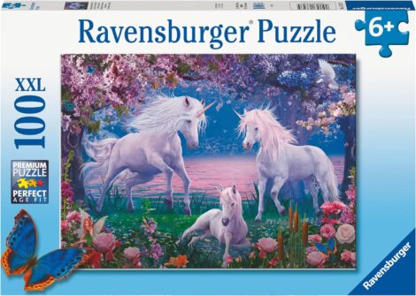 Ravensburger Unicorn Kids Puzzle – 100 Pieces, Ages 6+